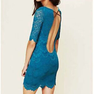 NWT Nightcap Priscilla Lace Backless Dress Size 4